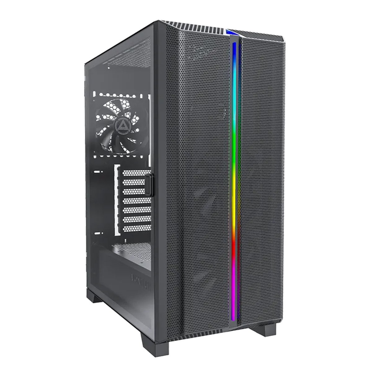 Montech SKY ONE LITE ATX機箱(黑色-MO-CA-SKYONE-LITE-BK)