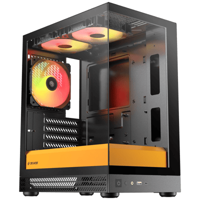 Okinos Aqua UNO MATX機箱(CANARY)