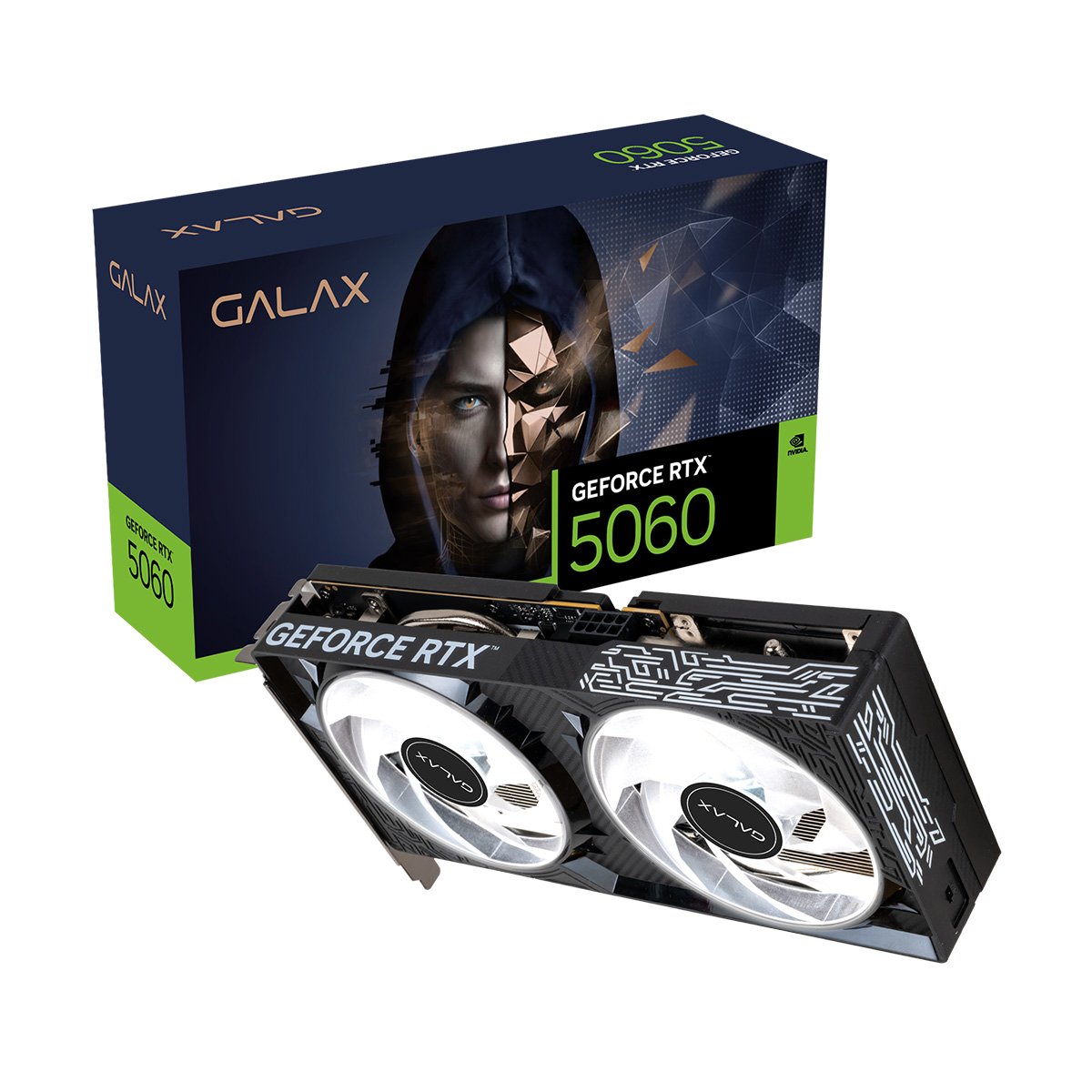 GALAX GeForce RTX5060 1-CLICK OC V2 8GB GDDR7 顯示卡