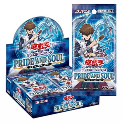 【亞洲日文版】遊戲王 Yu-Gi-Oh TCG 卡牌遊戲(PRIDE AND SOUL-補充包-1盒)