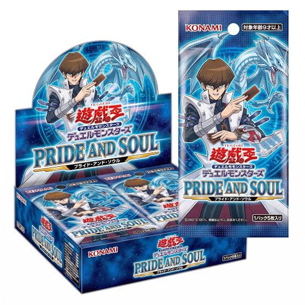 【亞洲日文版】遊戲王 Yu-Gi-Oh TCG 卡牌遊戲(PRIDE AND SOUL-補充包-1盒)