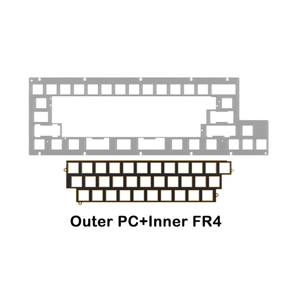 無缺Studio Freya系列定位板套組(外PC內FR4)