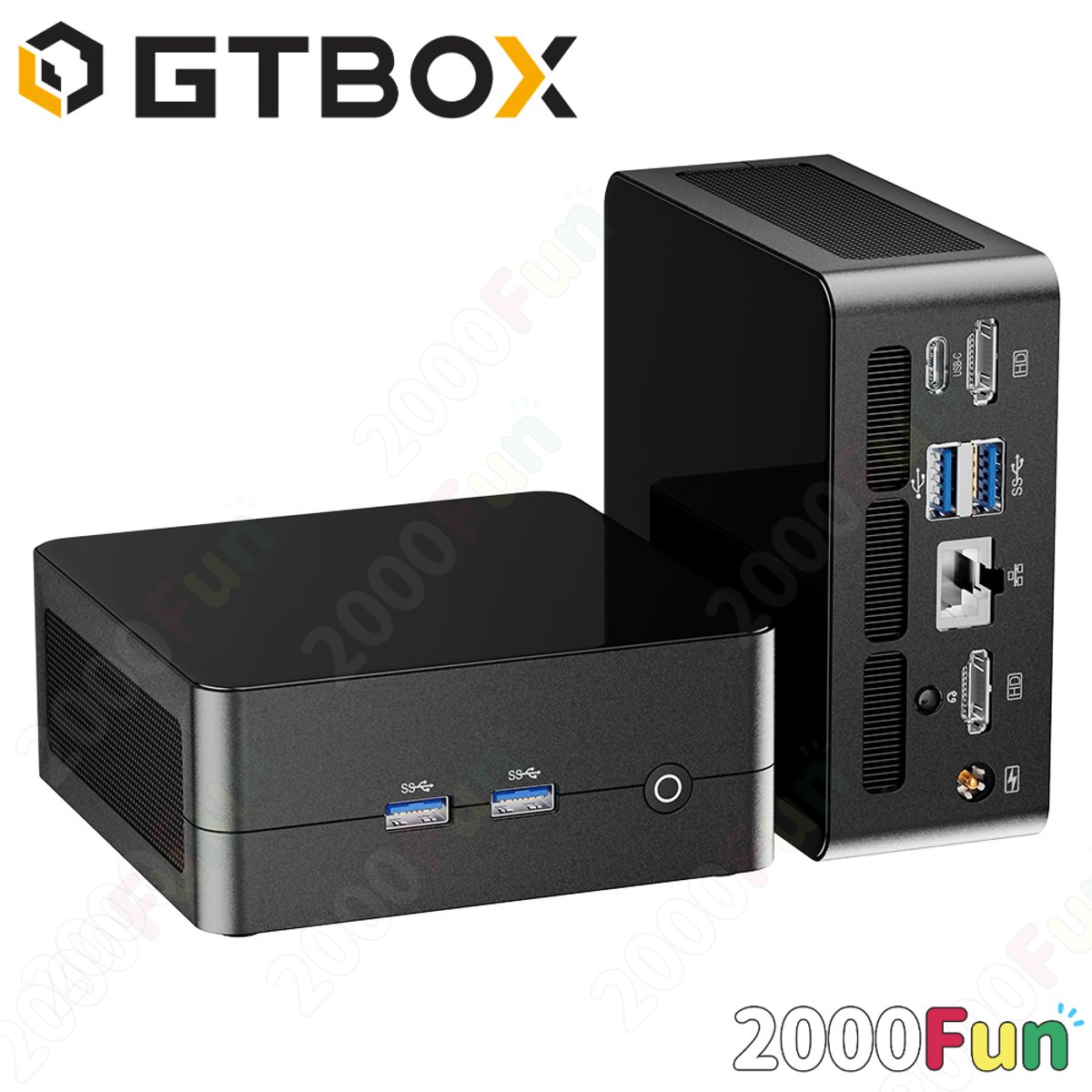 GTBOX AN2H (Ryzen 5 3550H+8GB+500GB+Win11Pro) 迷你電腦