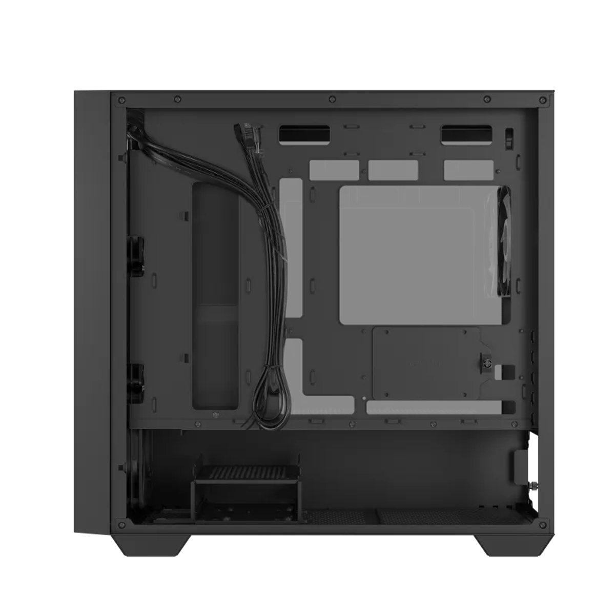 ASUS A21 Plus 網狀前板 M-ATX 機箱 (CA-AA21+B)(黑色)