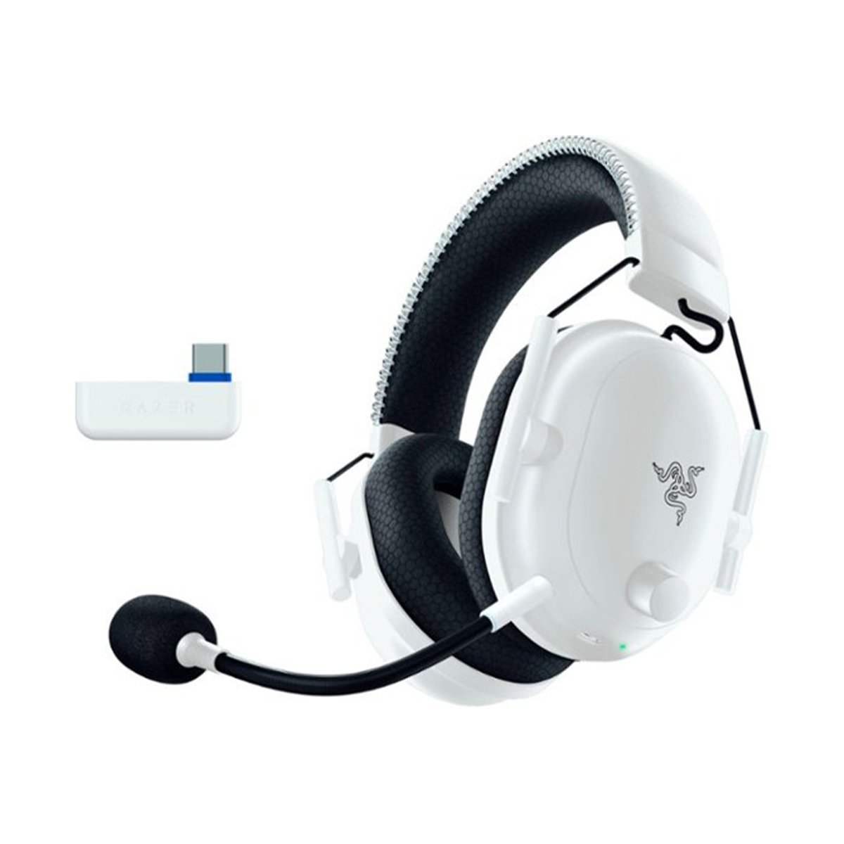 Razer BlackShark V2 Pro Wireless 無線遊戲耳機(PS/PC-Mercury-白色)