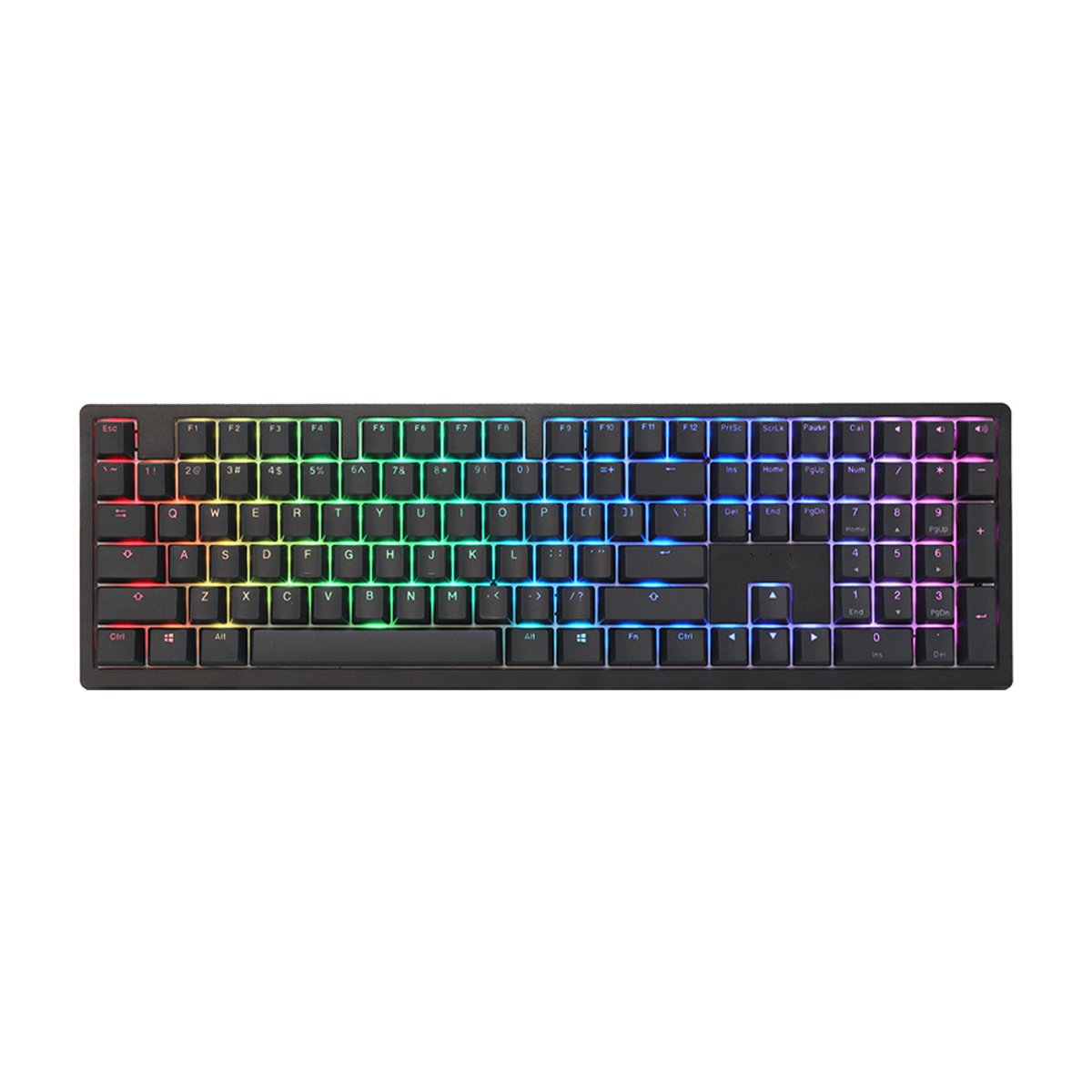 Ducky Zero 6108 Full size 100% 三模 無線機械式鍵盤(Classic Black-Cherry MX2A Blue)
