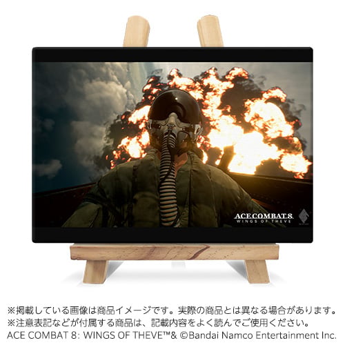BANDAI《空戰奇兵8》原創無框畫(附小畫架)(駕駛艙)