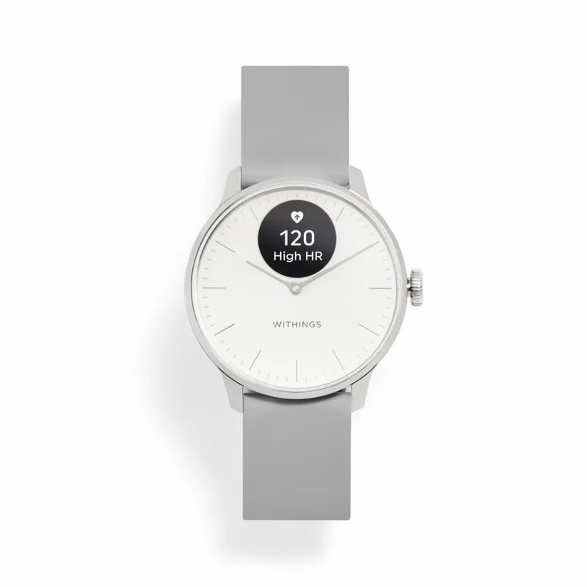 Withings ScanWatch Light 37mm 健康混合式智能手錶(White-白)