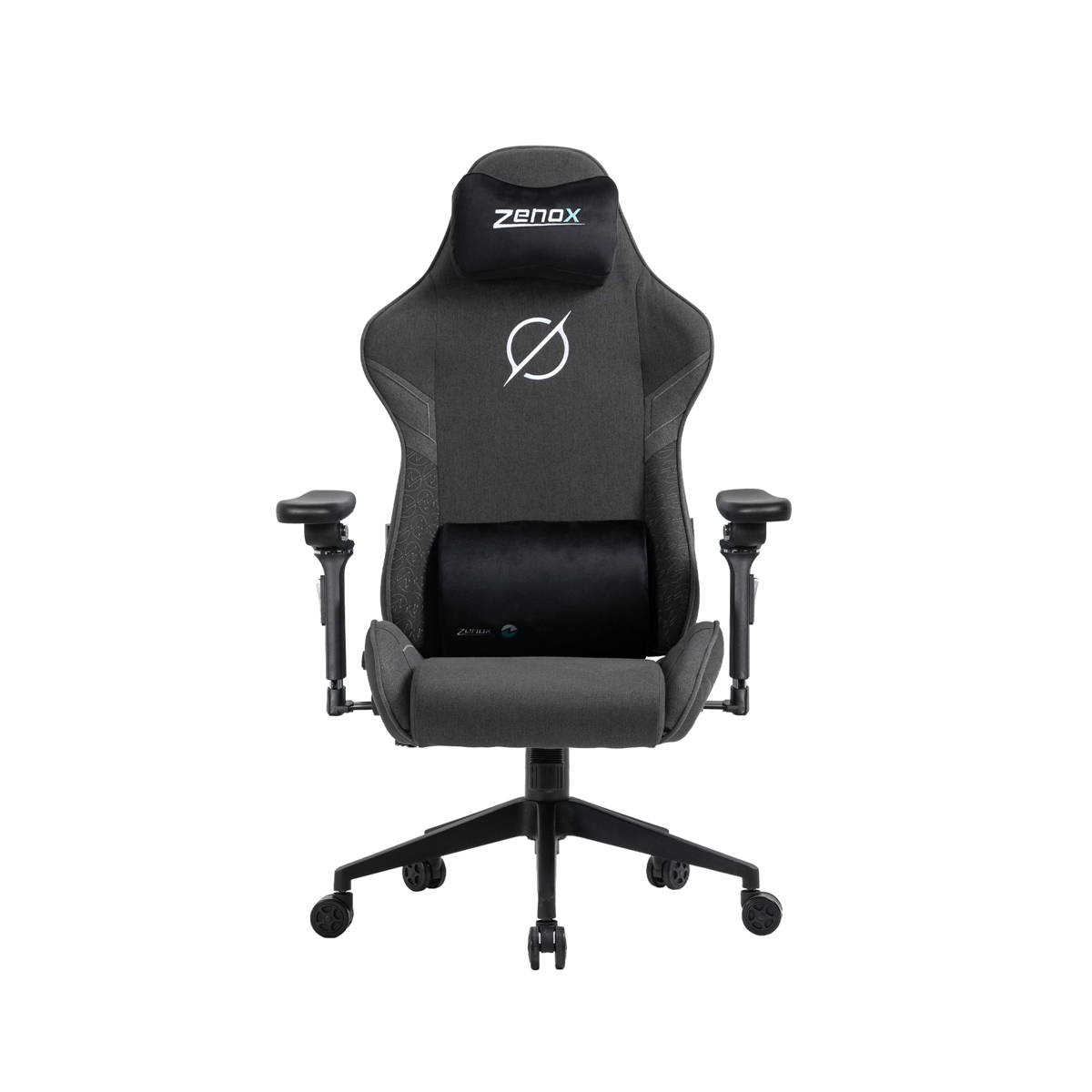C255G Zenox Saturn MK-2 人體工學高背電競椅(5D 扶手)(Fabric/Charcoal)