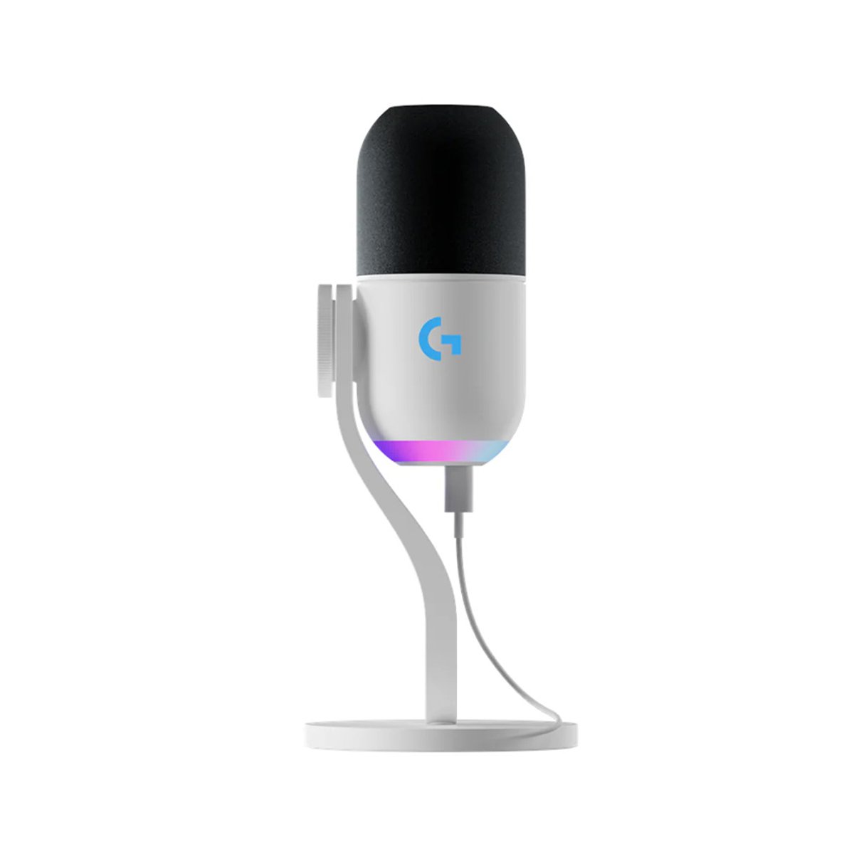 Logitech G YETI GX 動態 RGB 遊戲麥克風(白色)