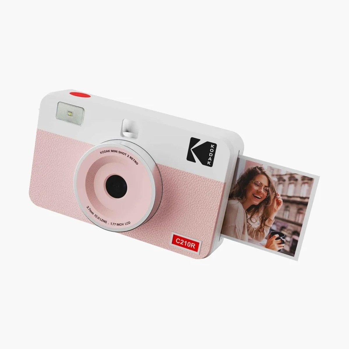 Kodak 柯達 Mini Shot 2 Retro 即影即有相機+相片打印機(粉紅色)