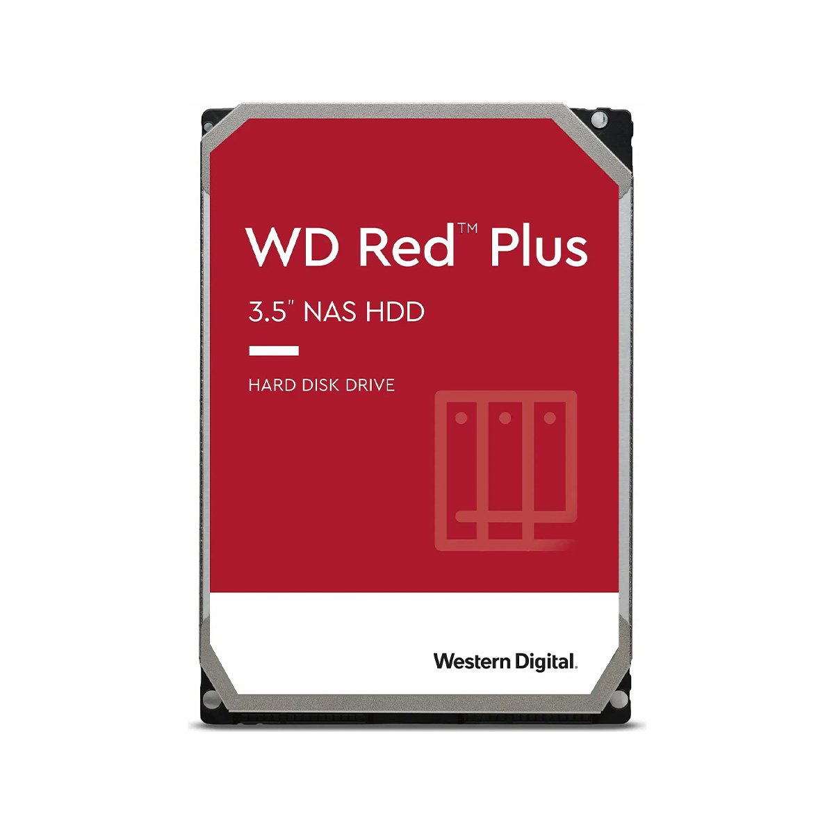 Western Digital Red Plus 10TB 7200RPM 3.5吋 NAS機械硬碟(WD100EFGX)(10TB)