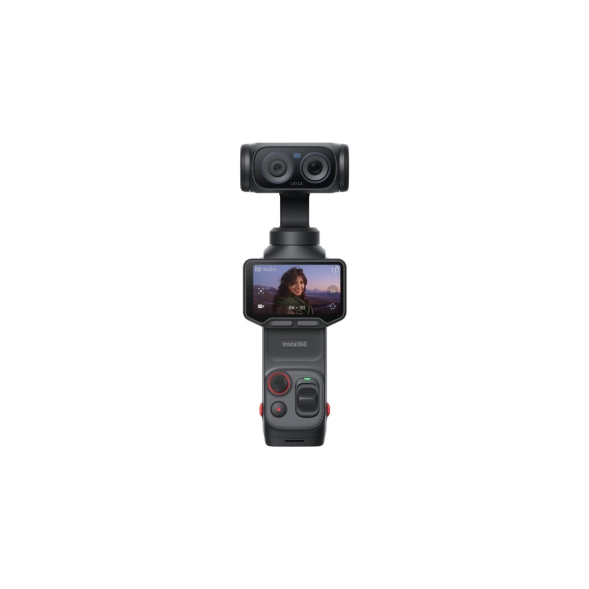 Insta360 Luna Ultra 三軸 8K 徠卡雙鏡頭旗艦雲台相機(標準套裝-星曜黑)