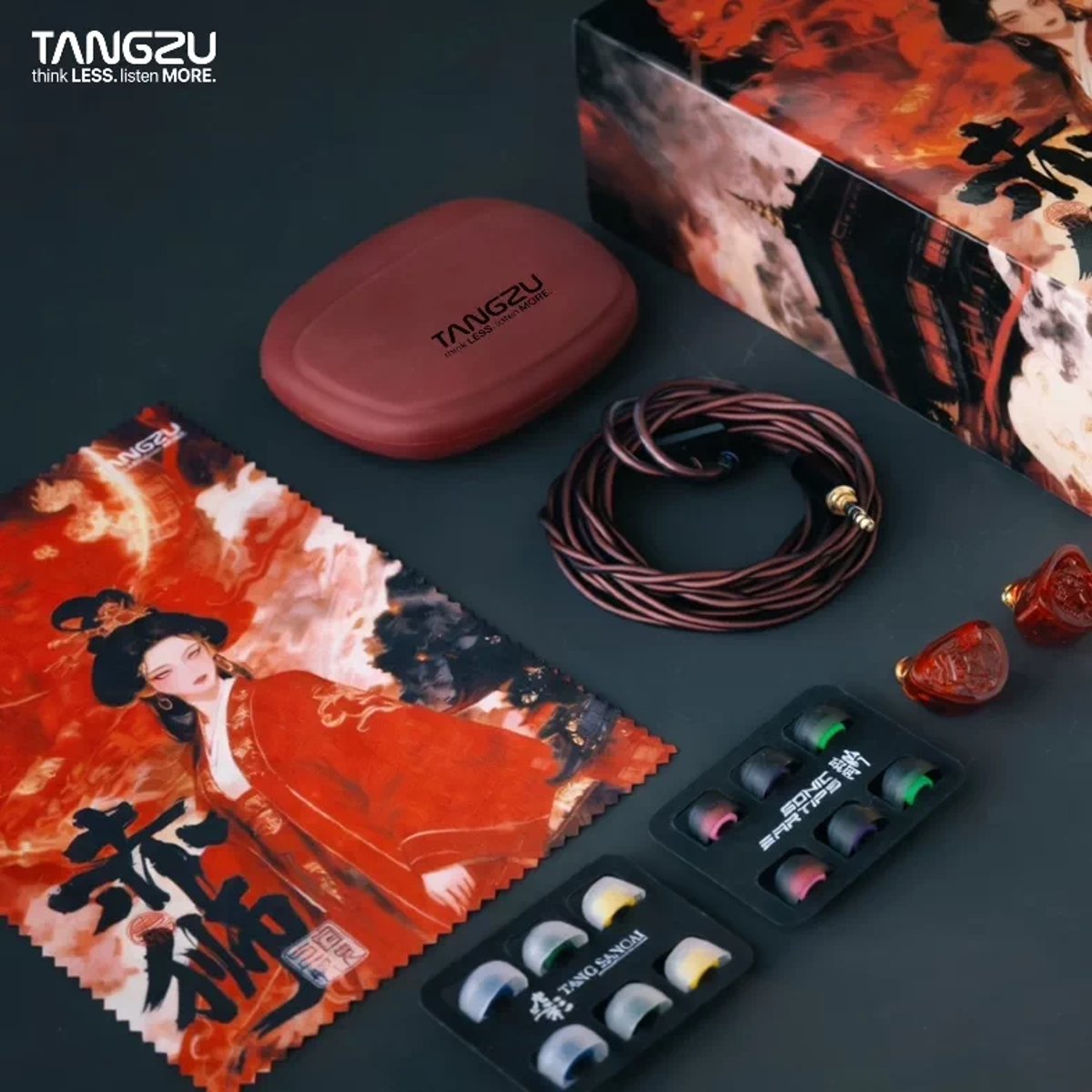 TANGZU 唐族 上官婉兒II 有線(可換線)入耳式耳機(Type-C-赤獅版)
