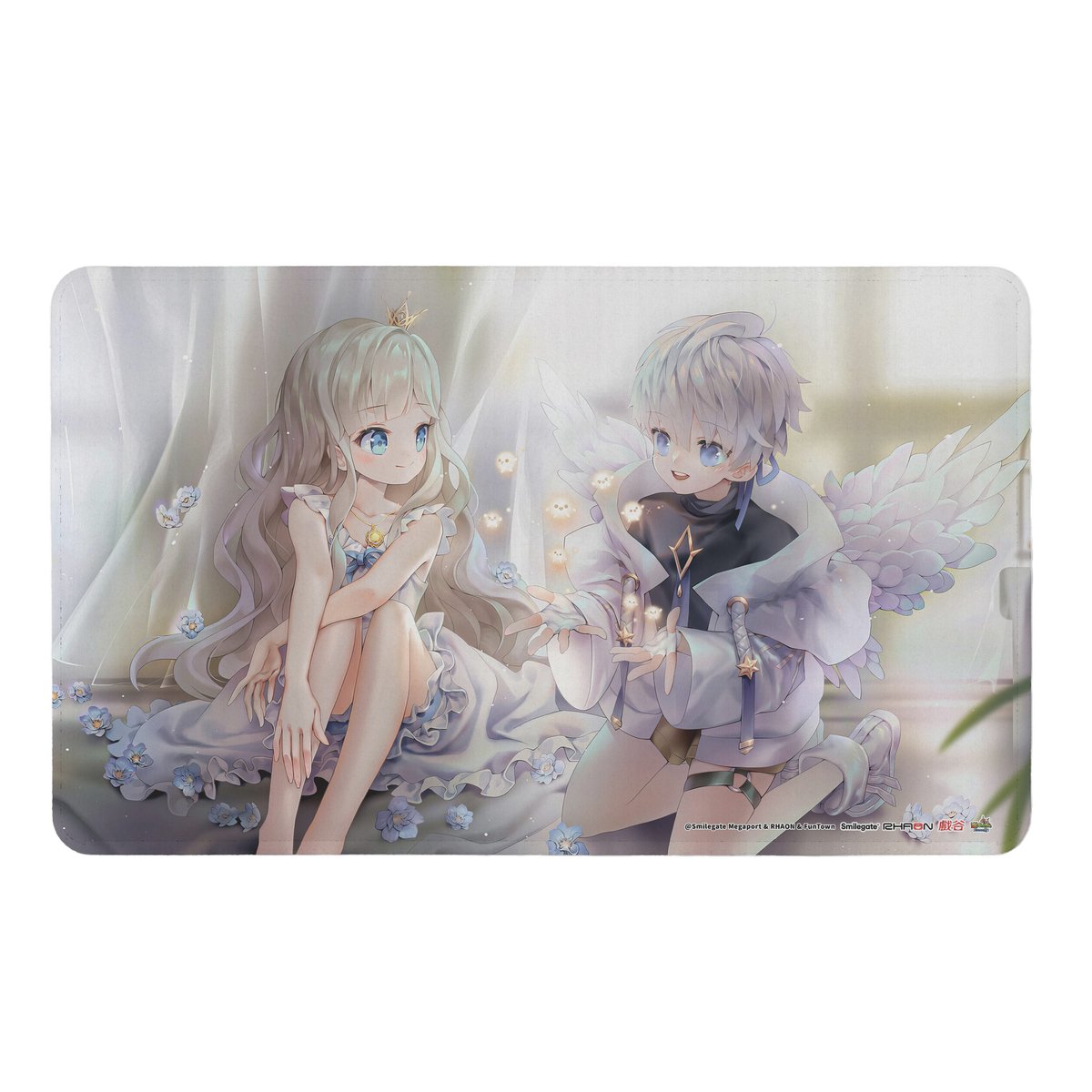【跑Online】經典人物滑鼠墊 600mm x 350mm(LaLa+該隱)