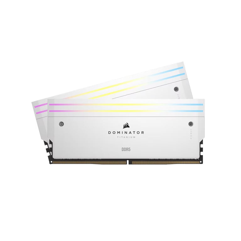 Corsair DOMINATOR TITANIUM RGB DDR5 6000MHz 96GB (2x48GB) CL30 White (CMP96GX5M2B6000Z30W)