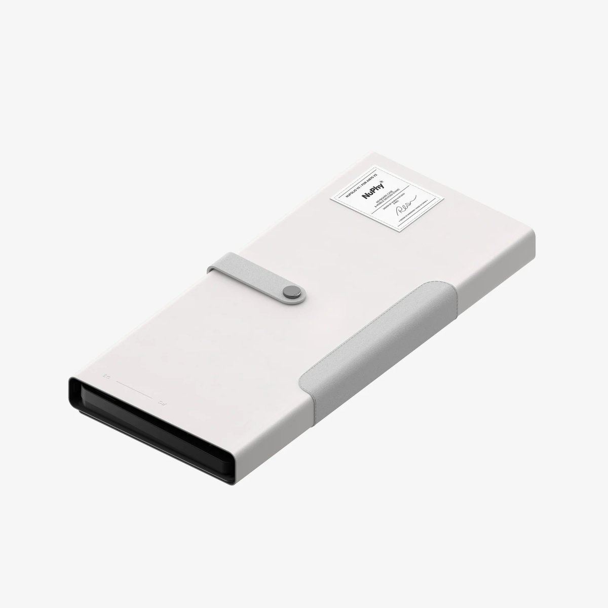 NuPhy NuFolio V3 便攜保護套(Cloud Gray/雲灰色-Air75 V2)