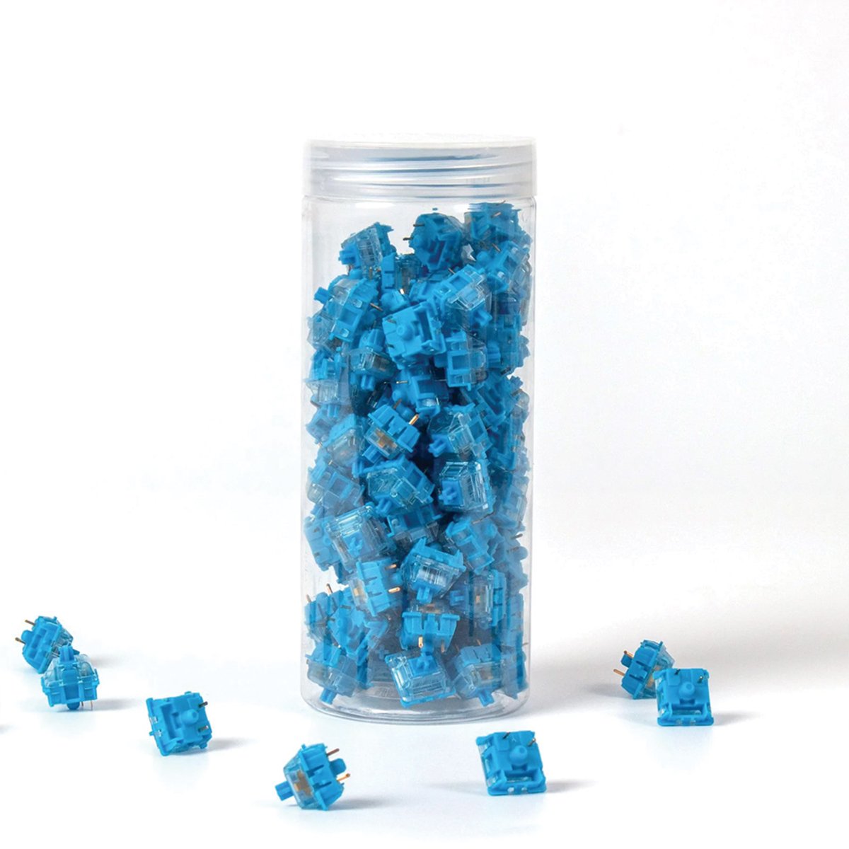 Gateron Phantom Blue Switch 鍵軸 Clicky-60g 110粒 (G41)(Phantom Blue)