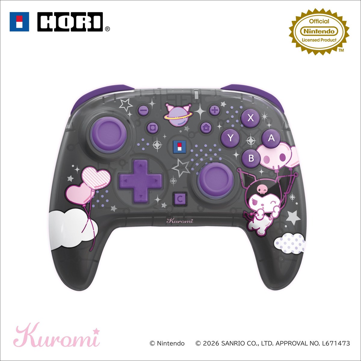 HORI TURBO 無線控制器 for NS2(NSX-254A)(酷洛米)