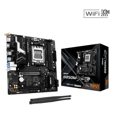 ASRock B850M-X WIFI R2.0 mATX主機板(B850M-X WiFi R2.0)