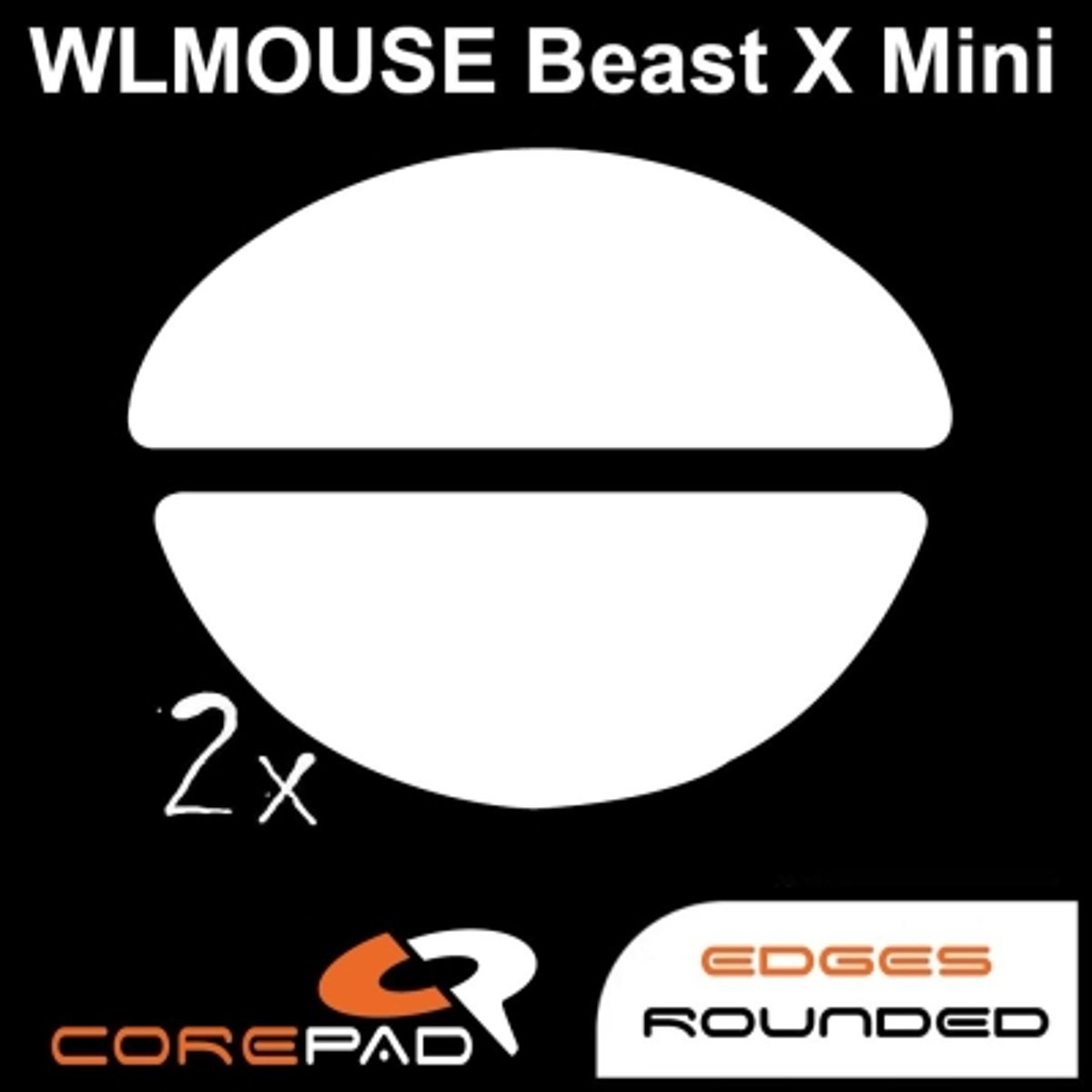 Corepad Skatez Pro PTFE滑鼠腳貼(WLmouse Beast X Mini)