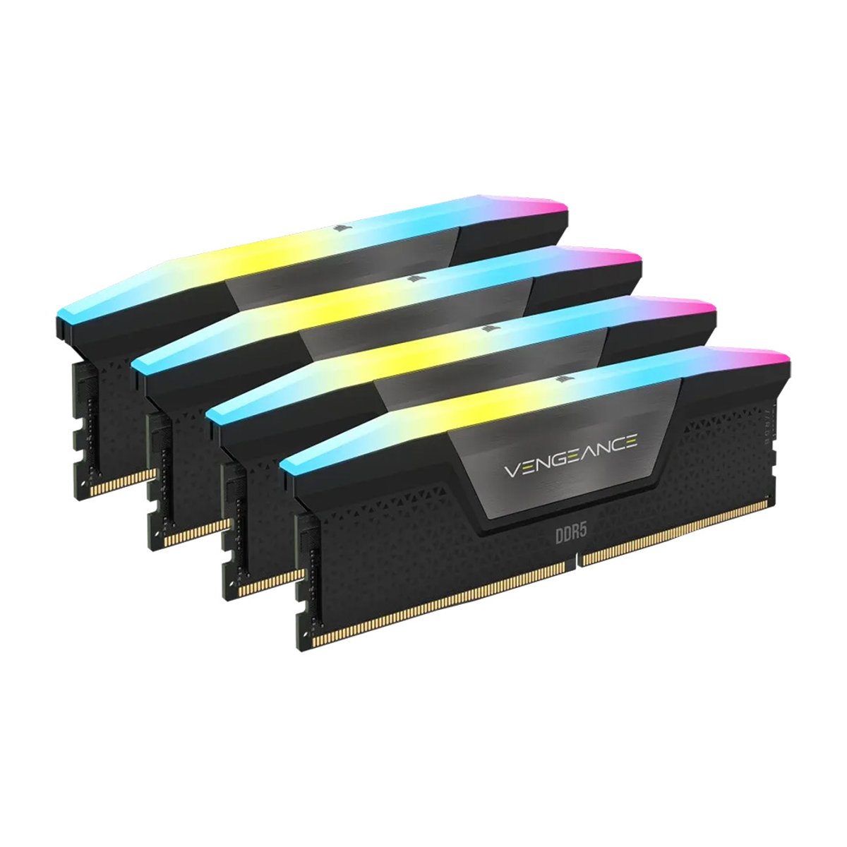 Corsair VENGEANCE RGB PRO DDR5-5600MHz 128GB (32GB x4) CL40 BLACK(CMH128GX5M4B5600C40)
