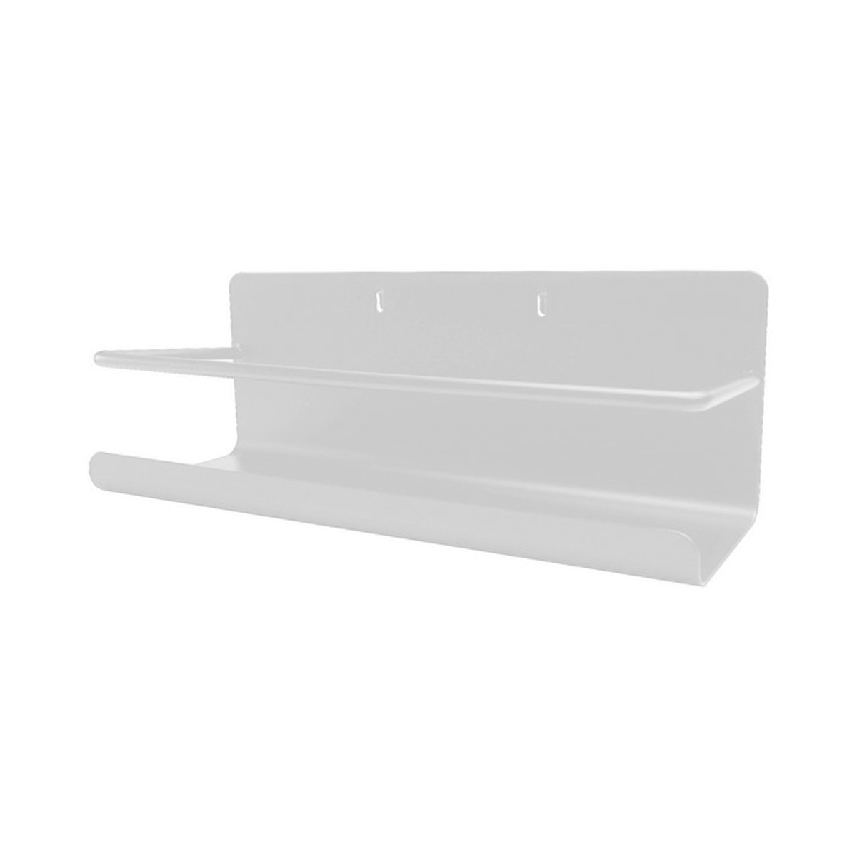 Zenox 26cm Rail Rack (White) 洞洞板配件(白色-26cm帶欄杆層板)