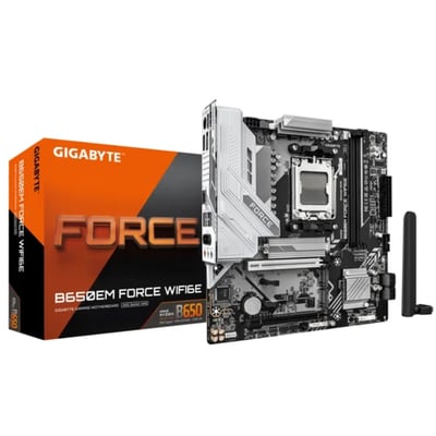 Gigabyte B650EM FORCE WIFI6E M-ATX主機板