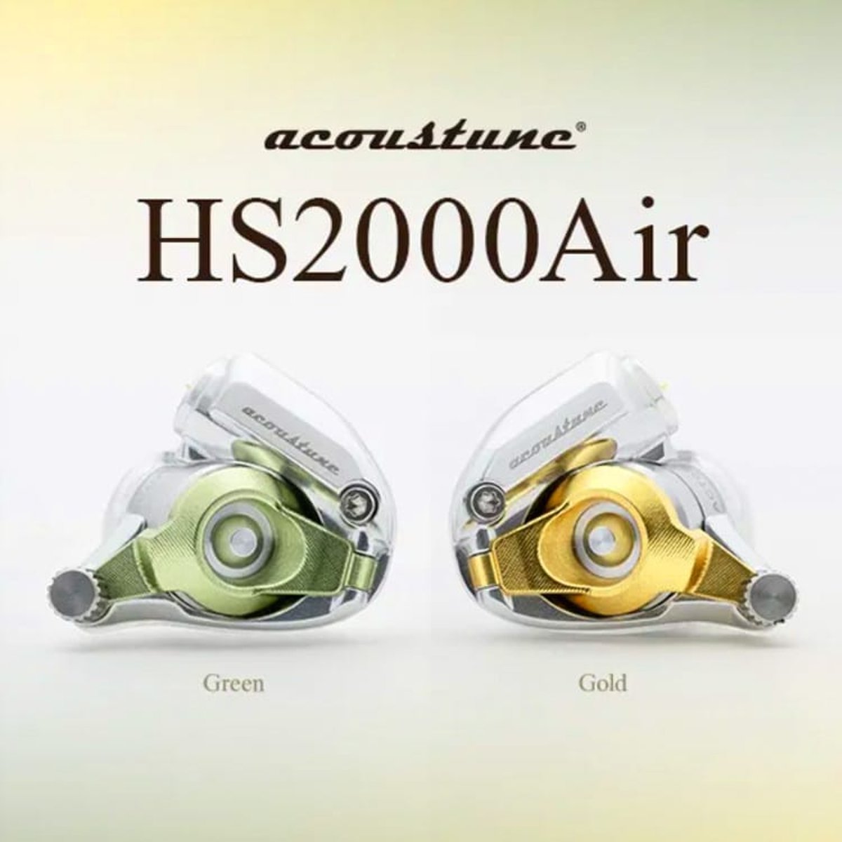 ACOUSTUNE HS2000 Air 可換腔體 入耳式耳機(翔翠-Syosui)