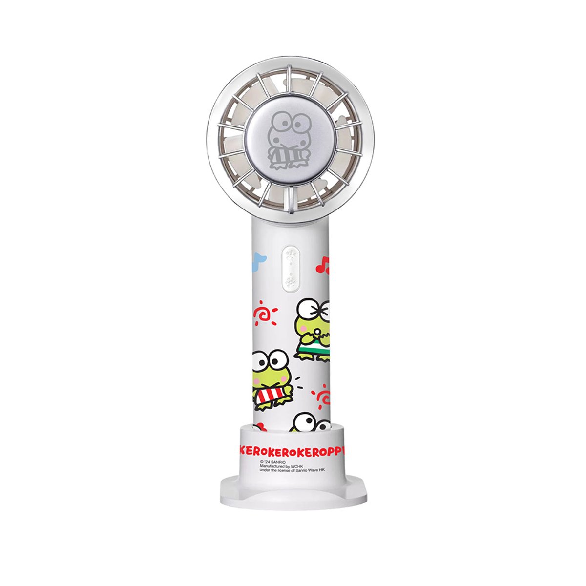 Sanrio Characters 原裝正版手提風扇內有製冷功能(Keroppi)