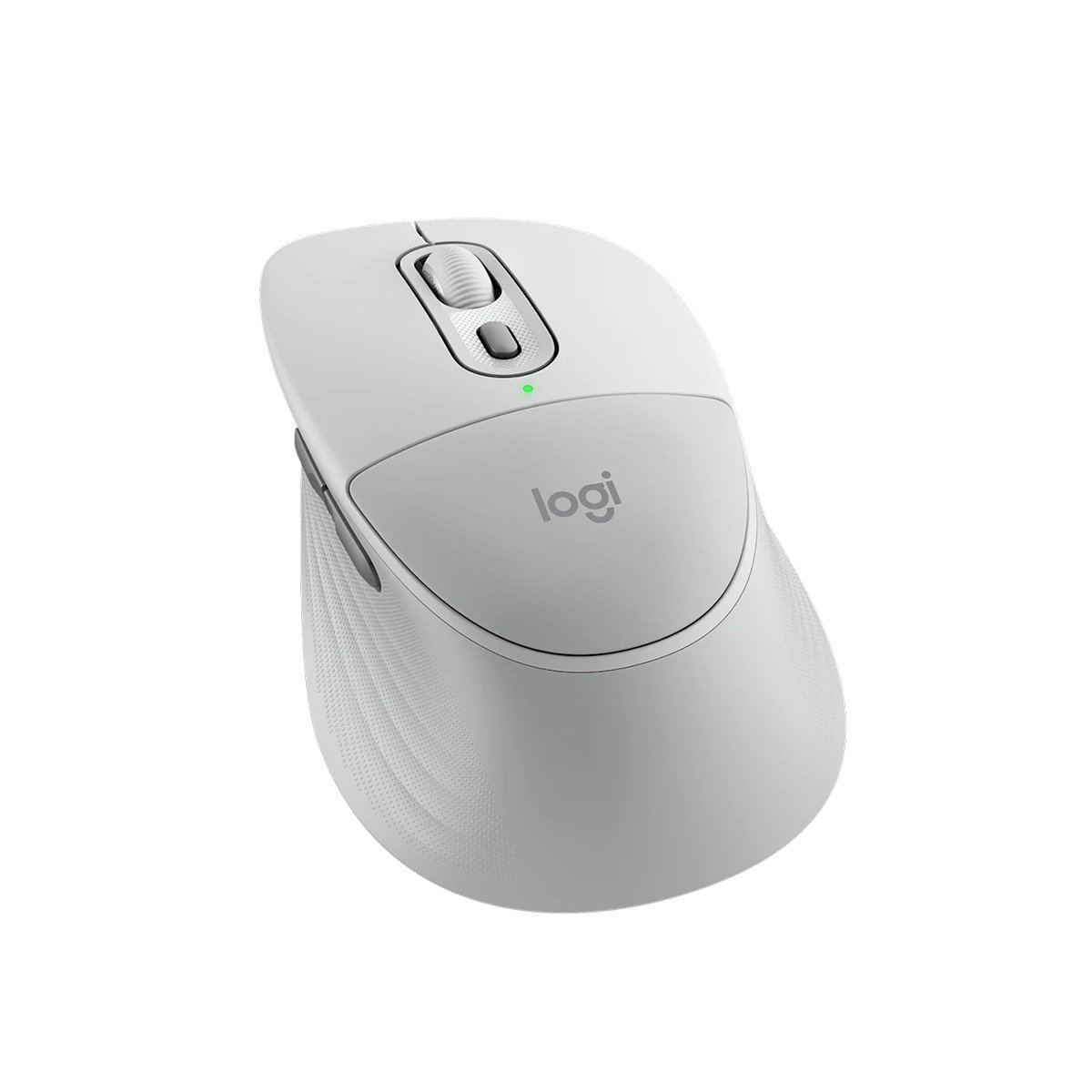 Logitech M850L 多工舒適無線滑鼠(大手版-珍珠白)
