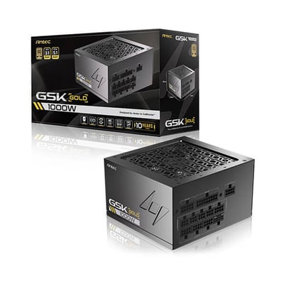 Antec GSK 1000W ATX3.1 金牌全模組電源供應器