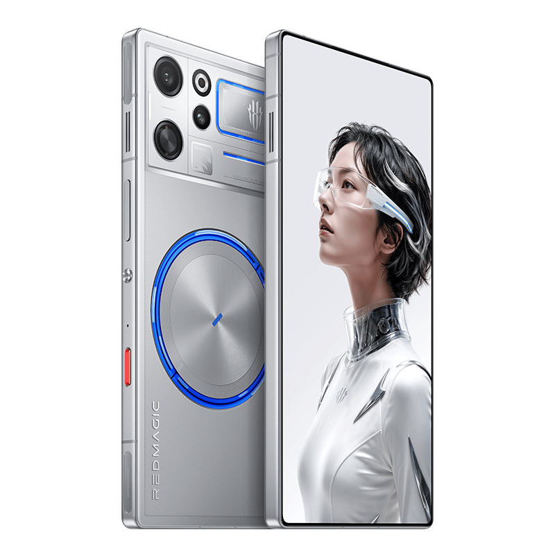 REDMAGIC 12 PRO+ 氘鋒透明銀翼 另一角度