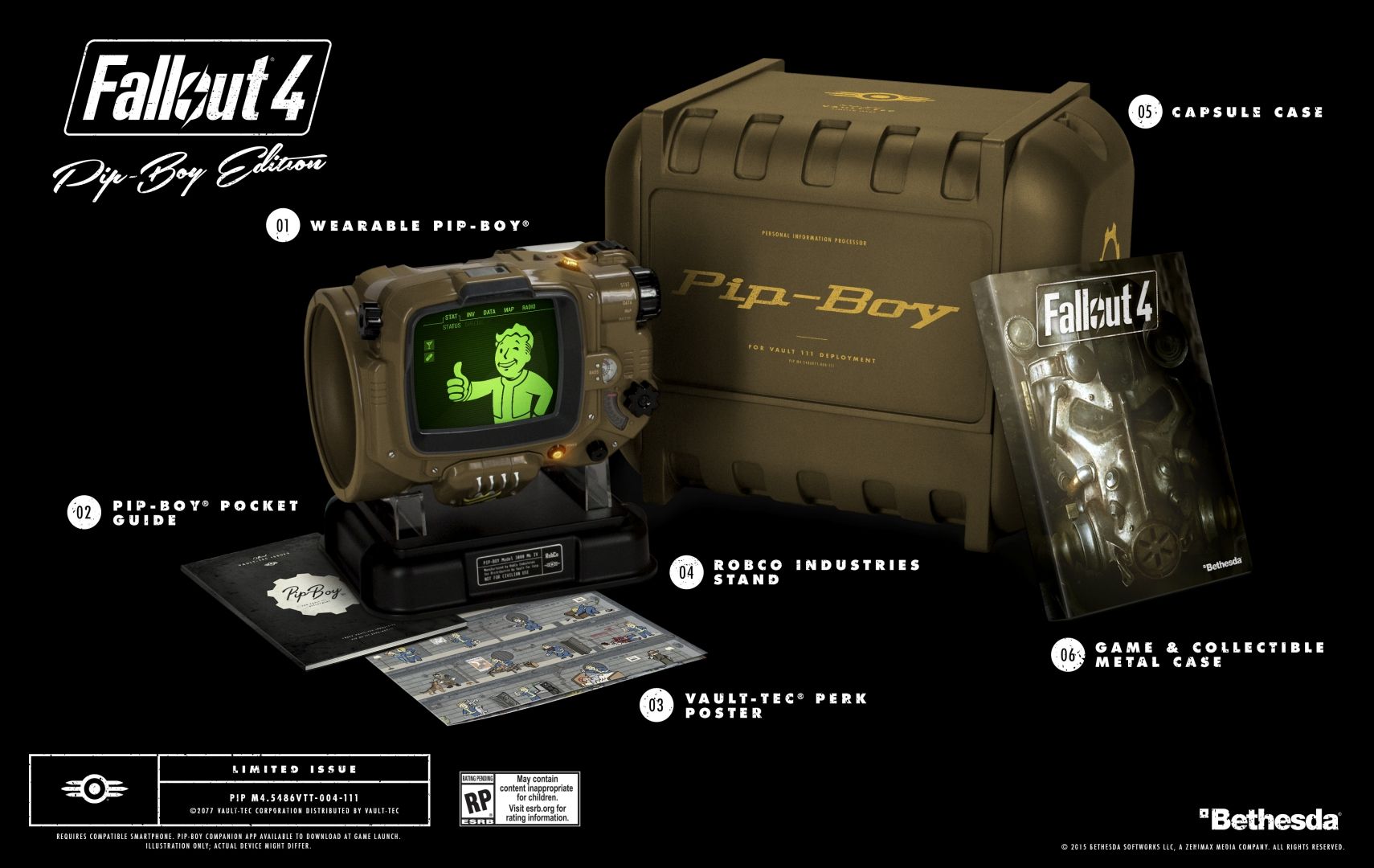 Fallout 4 Pip Boy Edition 異塵餘生4 中英合版 實體限定版 00fun商城香港人既遊戲店